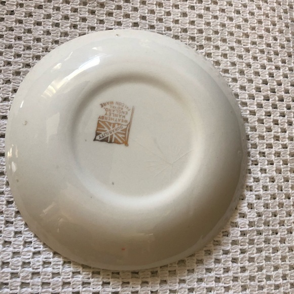 VTG Weatherby Hanley Royal Falcon Ware Governor’s Palace Small Dish - Picture 4 of 7
